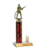 Trophies With Place Trim (1st, 2nd, or 3rd) - Fireman