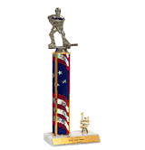 Trophies With Place Trim (1st, 2nd, or 3rd) - Hockey