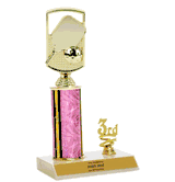 Trophies With Place Trim (1st, 2nd, or 3rd) - Pickleball