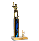 Trophies With Place Trim (1st, 2nd, or 3rd) - Softball