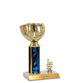 Trophies With Place Trim (1st, 2nd, or 3rd) - Softball Glove