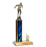 Trophies With Place Trim (1st, 2nd, or 3rd) - Swimming