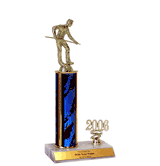 Trophies with Year Indicator - Billiards