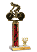 Trophies with Year Indicator - Cycling