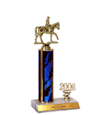 Trophies with Year Indicator - Equestrian