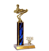 Trophies with Year Indicator - Go Kart