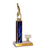 Trophies with Year Indicator - Gymnastics