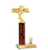 Trophies with Year Indicator - Pickup Truck Figure