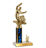 Trophies with Year Indicator - Snowboarding