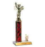 Trophies with Year Indicator - Spelling Bee Figure