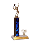 Trophies with Year Indicator - Tennis