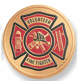 Volunteer Fire Fighter Medal Insert