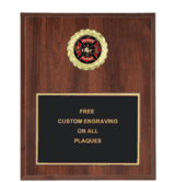 Volunteer Firefighter Insert Plaque (Multiple Styles)