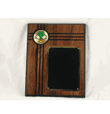 Walnut Plaque - Tennis