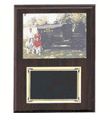 Walnut Plaque with 5x7 Photo Holder