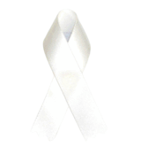 White Right To Life Ribbons