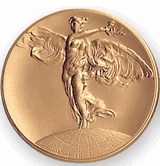 Winged Victory (50701) Litho Medal Insert