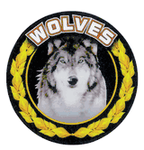 Wolves Mascot Medal Insert