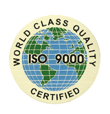 World Class Certified ISO 9000 Medal Insert