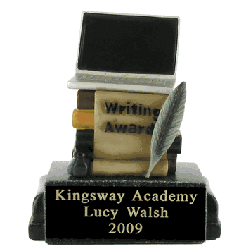 Writing Award - Click to enlarge