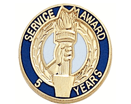 Years of Service Pins